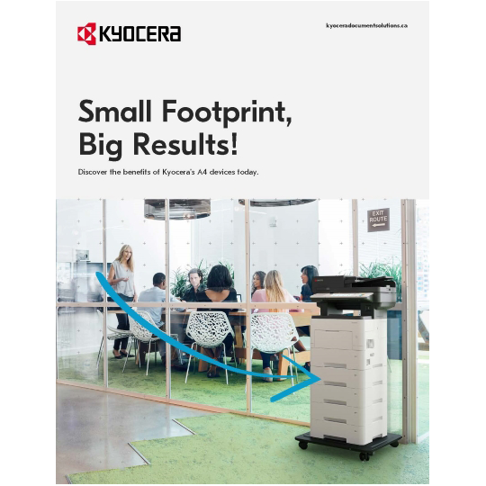 Faible encombrement, Grands résultats!