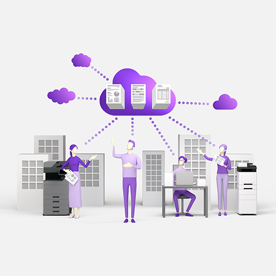 Caractéristiques de Kyocera Cloud Print and Scan