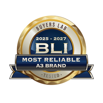 Keypoint Intelligence - Most Reliable A3 Brand for 2025-2027