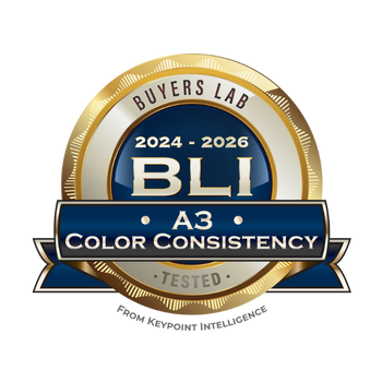 Keypoint Intelligence - Most Colour Consistent A3 Brand for 2024-2026