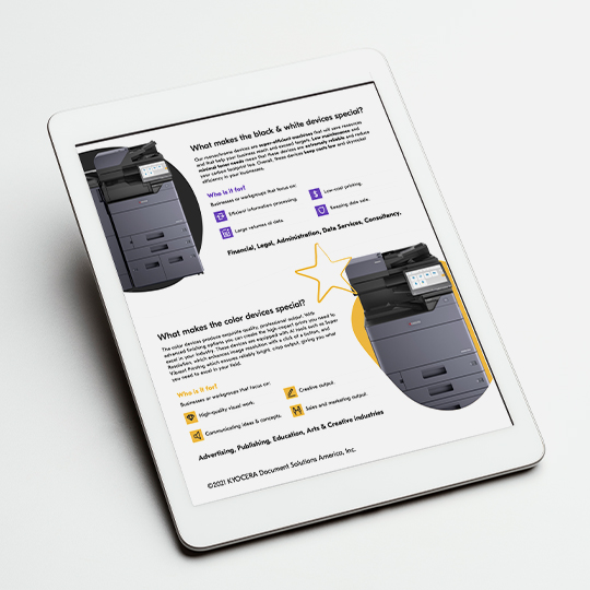 Get inside the Kyocera Evolution Series