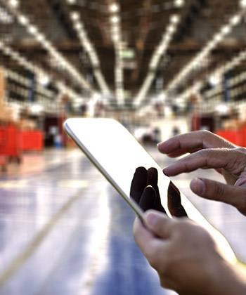 Easy to Use hands with a tablet